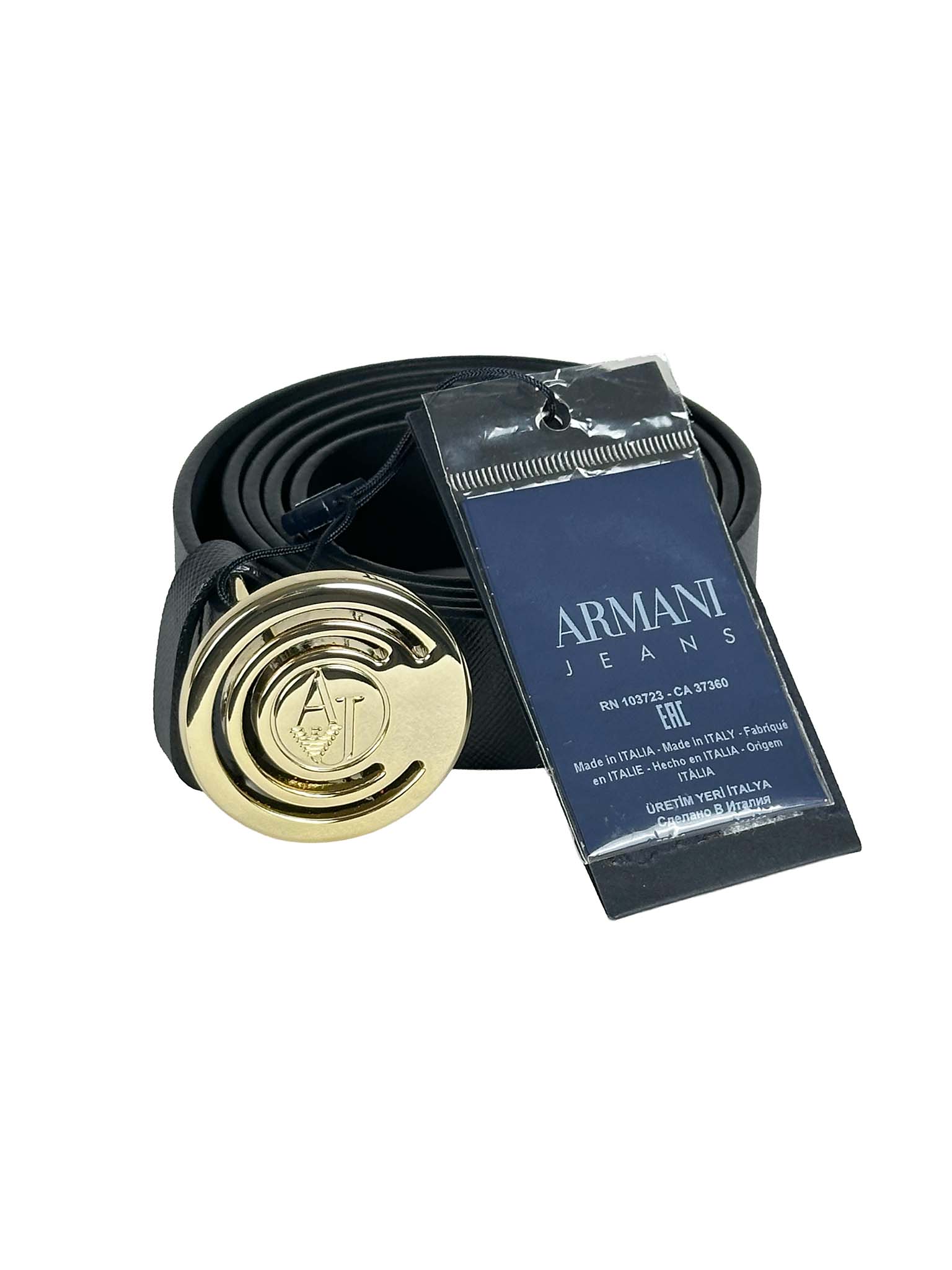 Armani Jeans Leather Belt