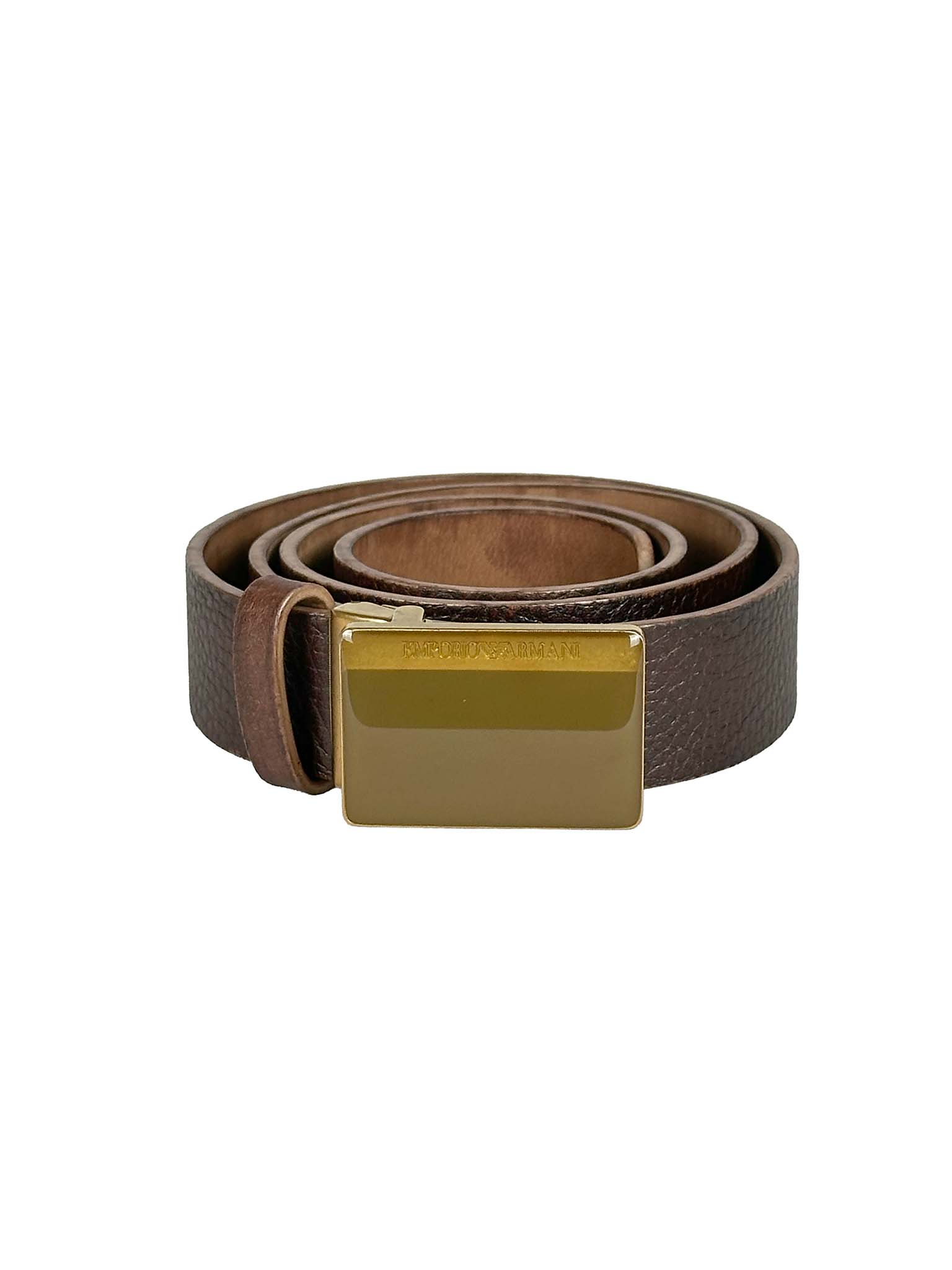 Emporio Armani Leather Belt