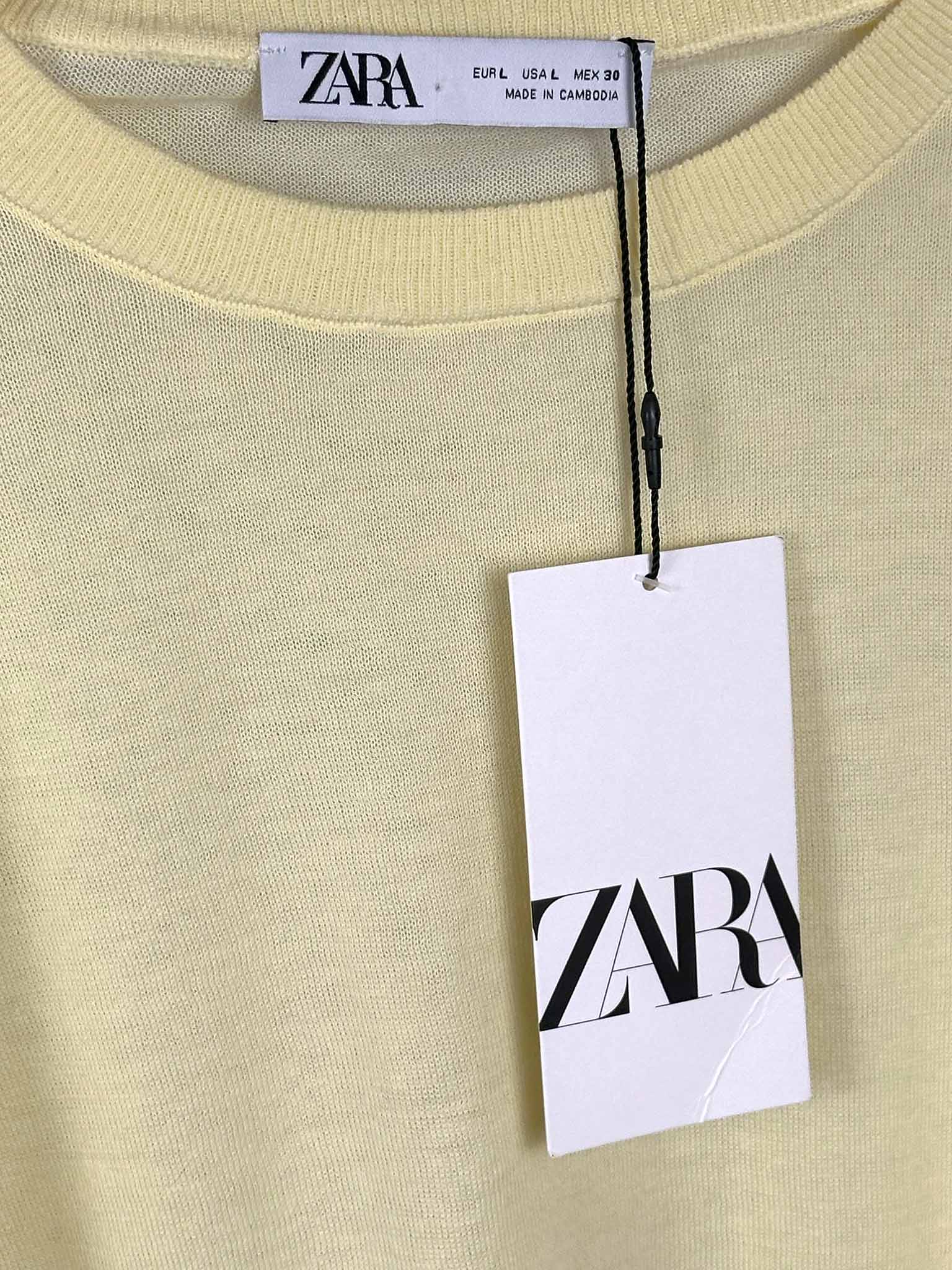 Zara Cotton T-Shirt